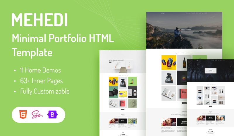 Mehedi html - Mehedi - Minimal Portfolio Template