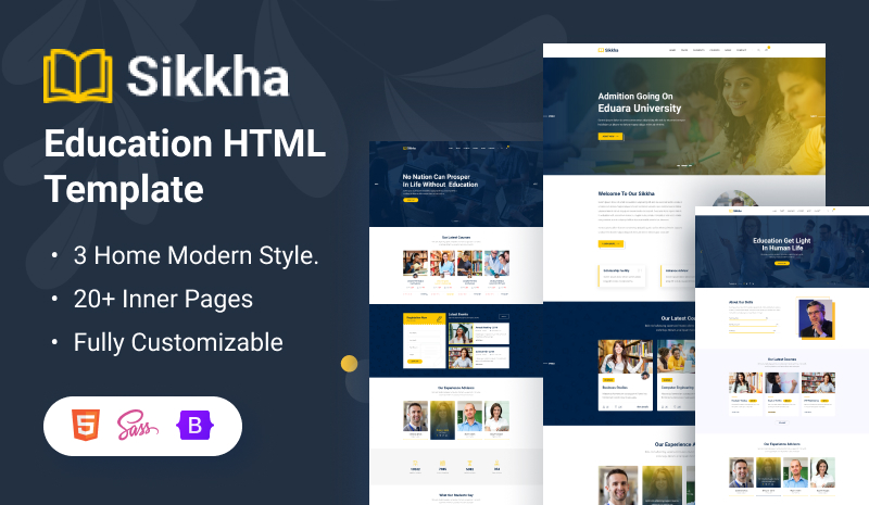 Sikkha html - Sikkha - Education HTML Template