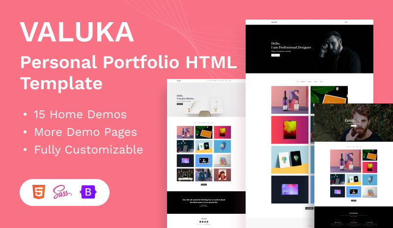 Valuka html - Valuka - Minimal Portfolio Template