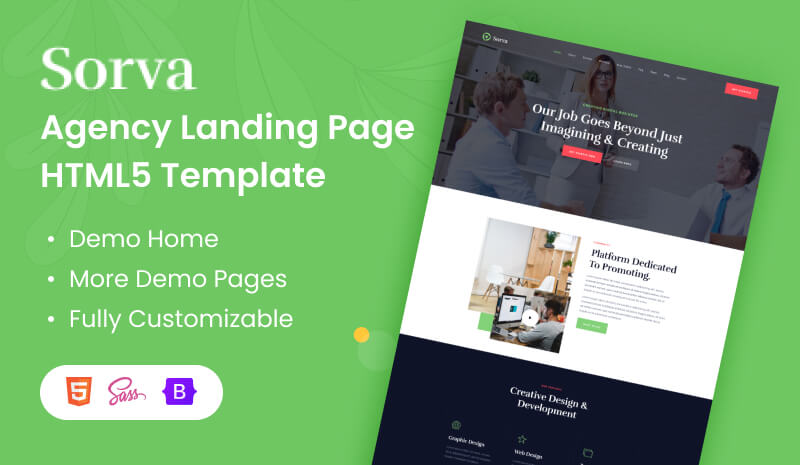 Sorva html - Sorva - Agency Landing Page HTML5 Template