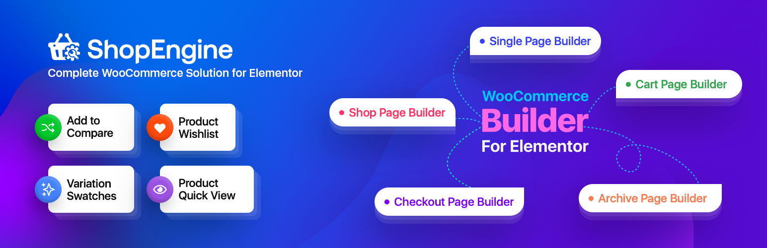 Shop engine Top 10 WooCommerce builder for Elementor