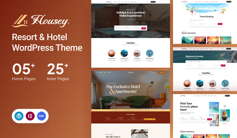 Resort Hotel WordPress Theme