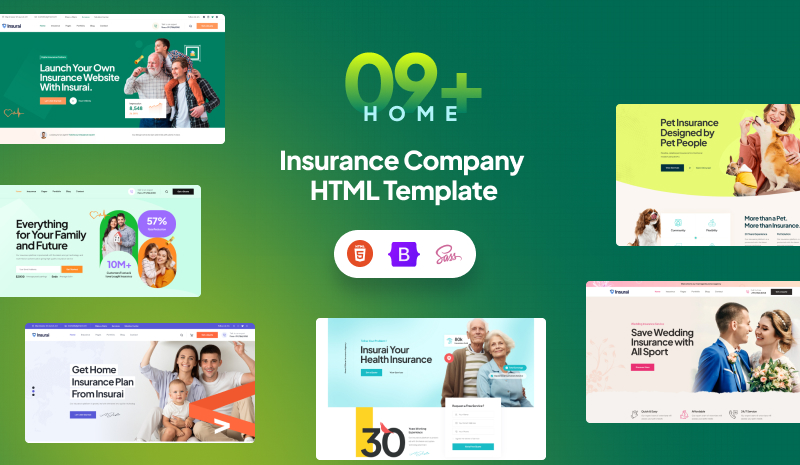 Insurai HTML - Insurai - Insurance Company HTML Template + RTL