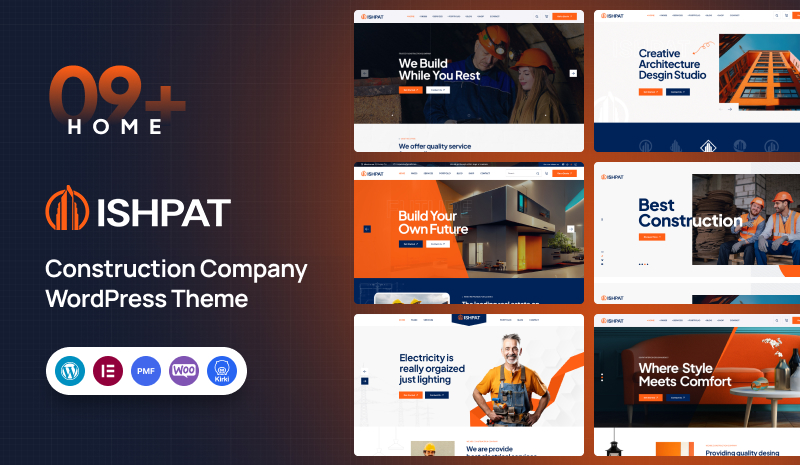 Ishpat WP - Ishpat - Construction WordPress Theme