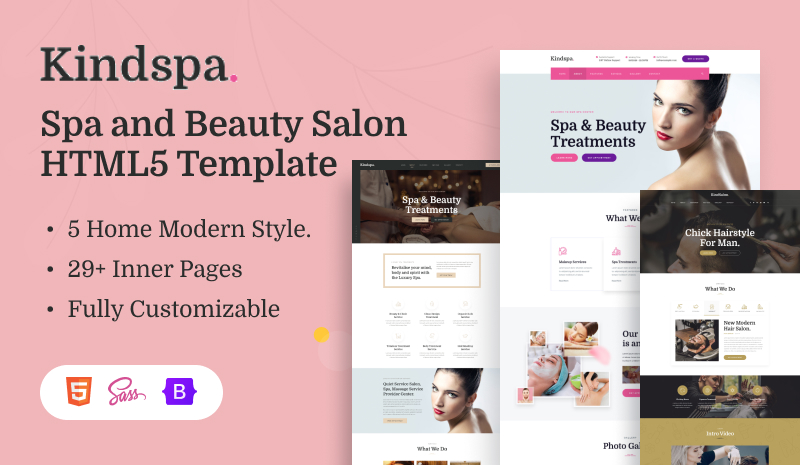 Kindspa html - Kindspa - Spa and Beauty Salon HTML5 Template