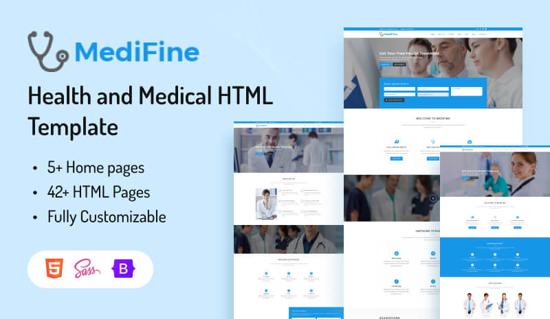 Medifine html - MediFine - Health and Medical HTML Template