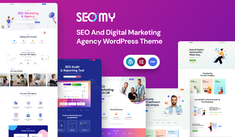 Seomy WP - Seomy - Digital Marketing & SEO Agency WordPress Theme