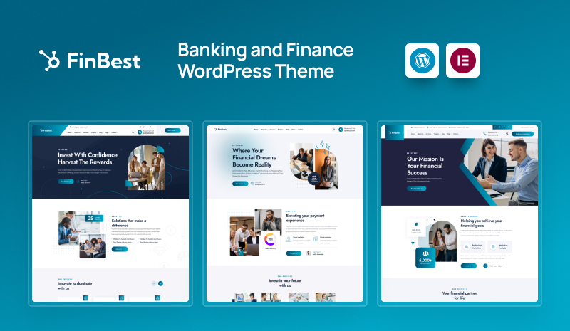 Finbest WP - Finbest - Banking and Finance WordPress Theme