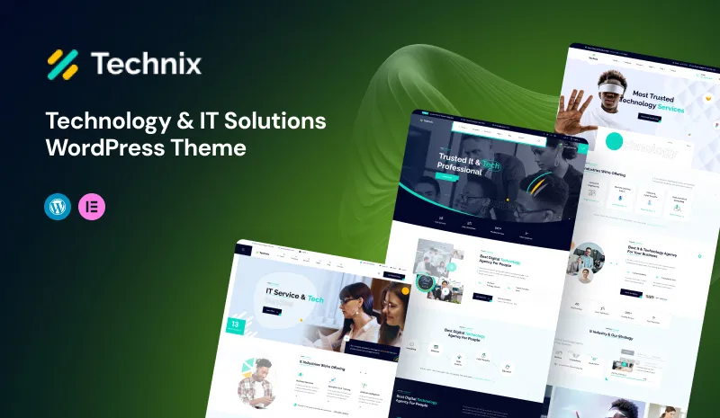 Technix WP - Technix - Technology & IT Solutions WordPress Theme