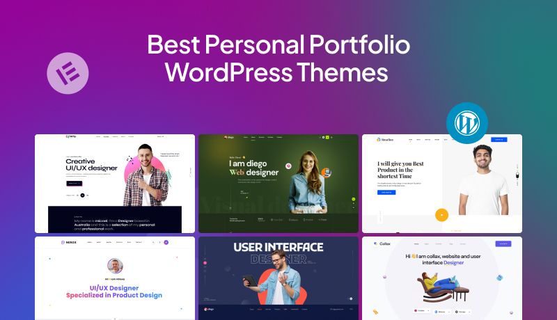 Personal Portfolio WordPress Themes