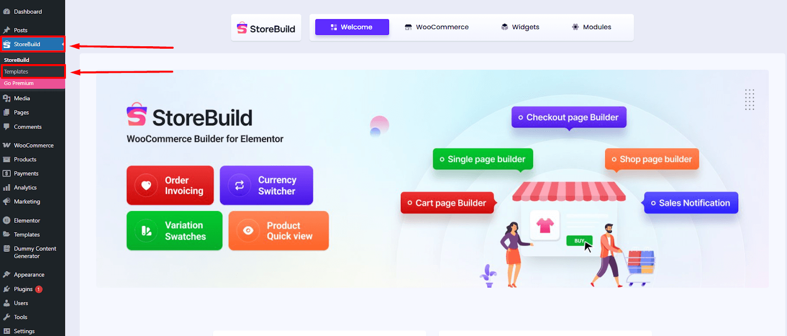 Full WooCommerce Shop Page Design