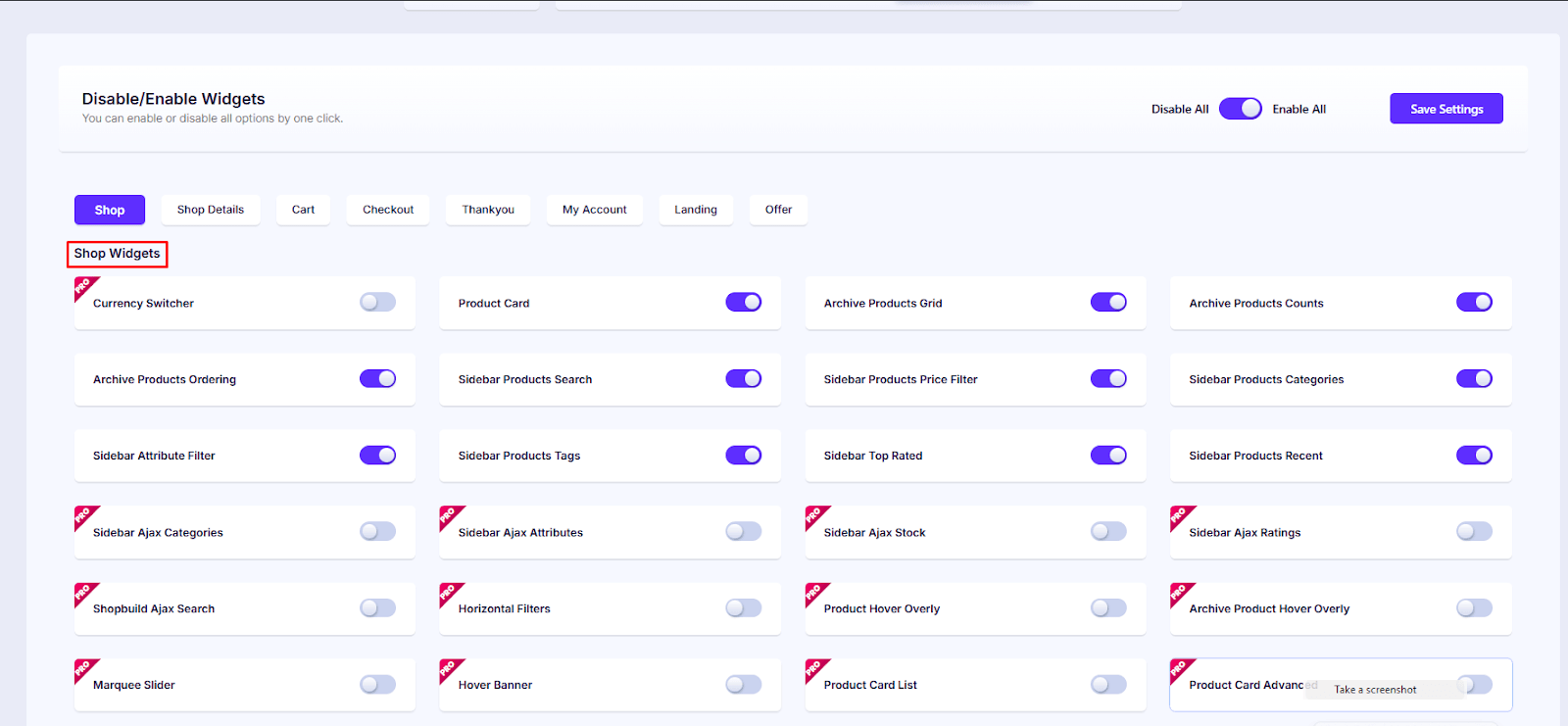 Full WooCommerce Shop Page Design