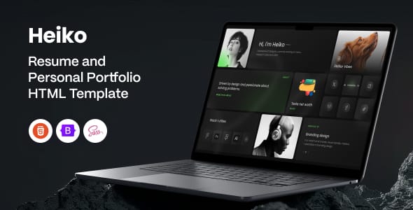 10 Best HTML Templates for a Portfolio Website - ThemePure
