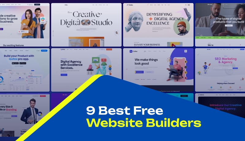 9 Best Free Website Builders