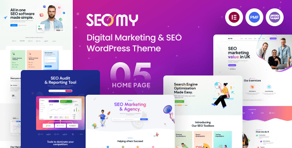 Seomy - Digital Agency & Creative Portfolio WordPress Themes