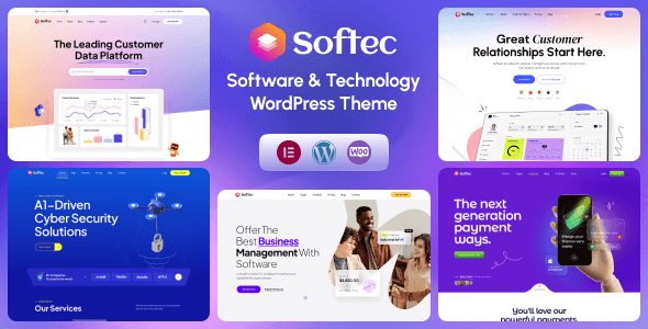 Softec - Digital Agency & Creative Portfolio WordPress Themes
