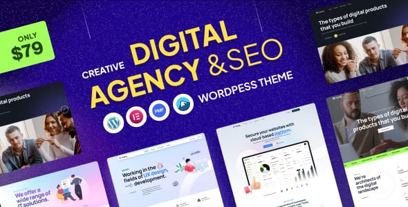 Tryesy - Digital Agency & Creative Portfolio WordPress Themes