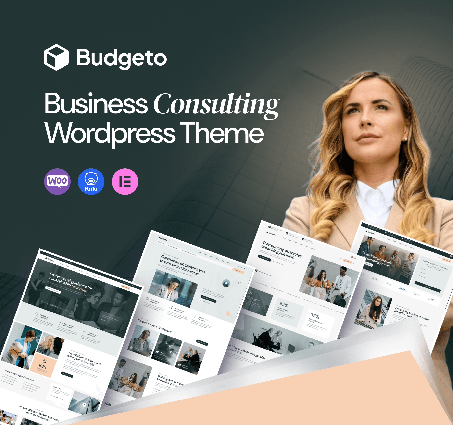Budgeto – Business Consulting WordPress Theme