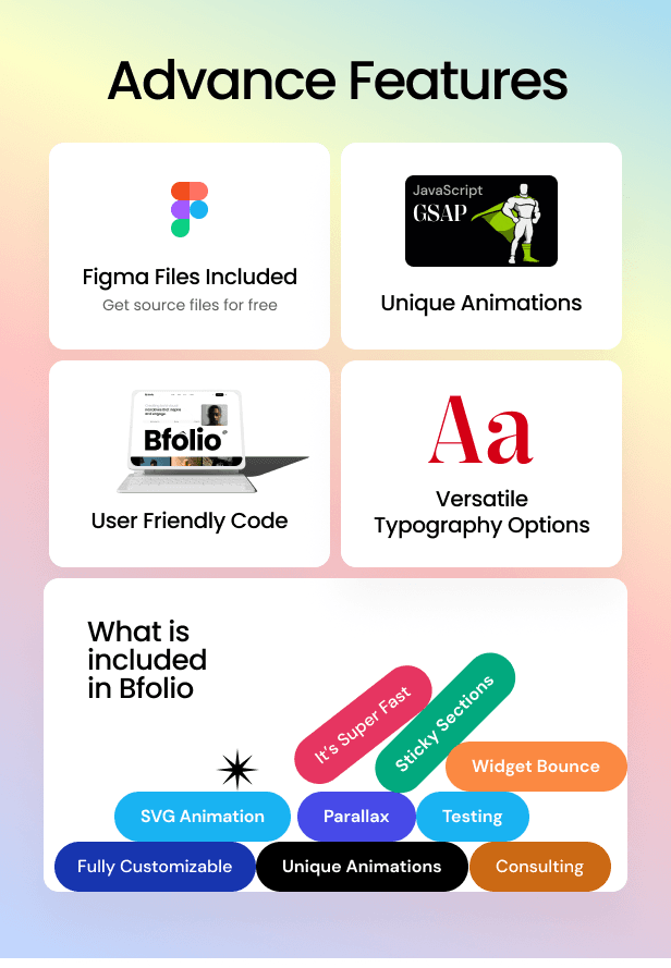 Bfolio - Personal Portfolio WordPress Theme