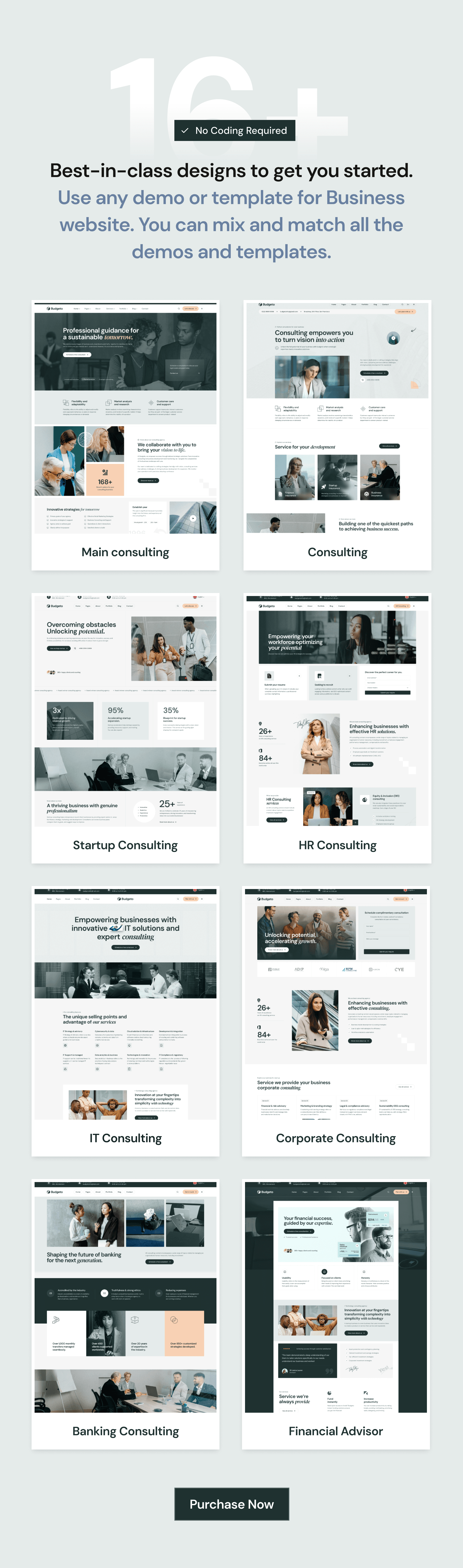 Budgeto – Business Consulting WordPress Theme