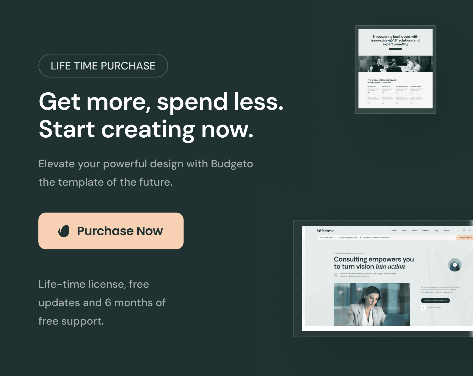 Budgeto – Business Consulting WordPress Theme