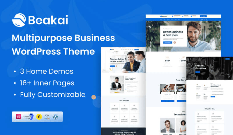 Beakai – Multipurpose Business WordPress Theme