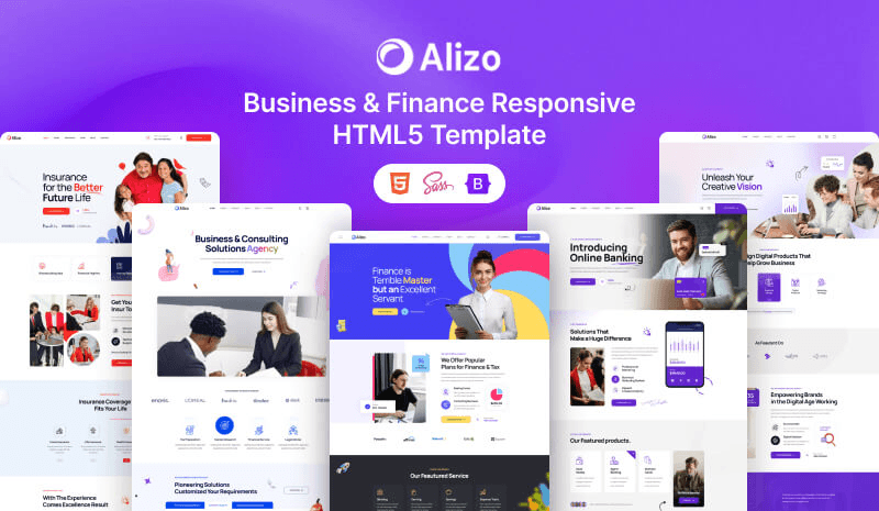 Alizo – Business & Finance WordPress Theme