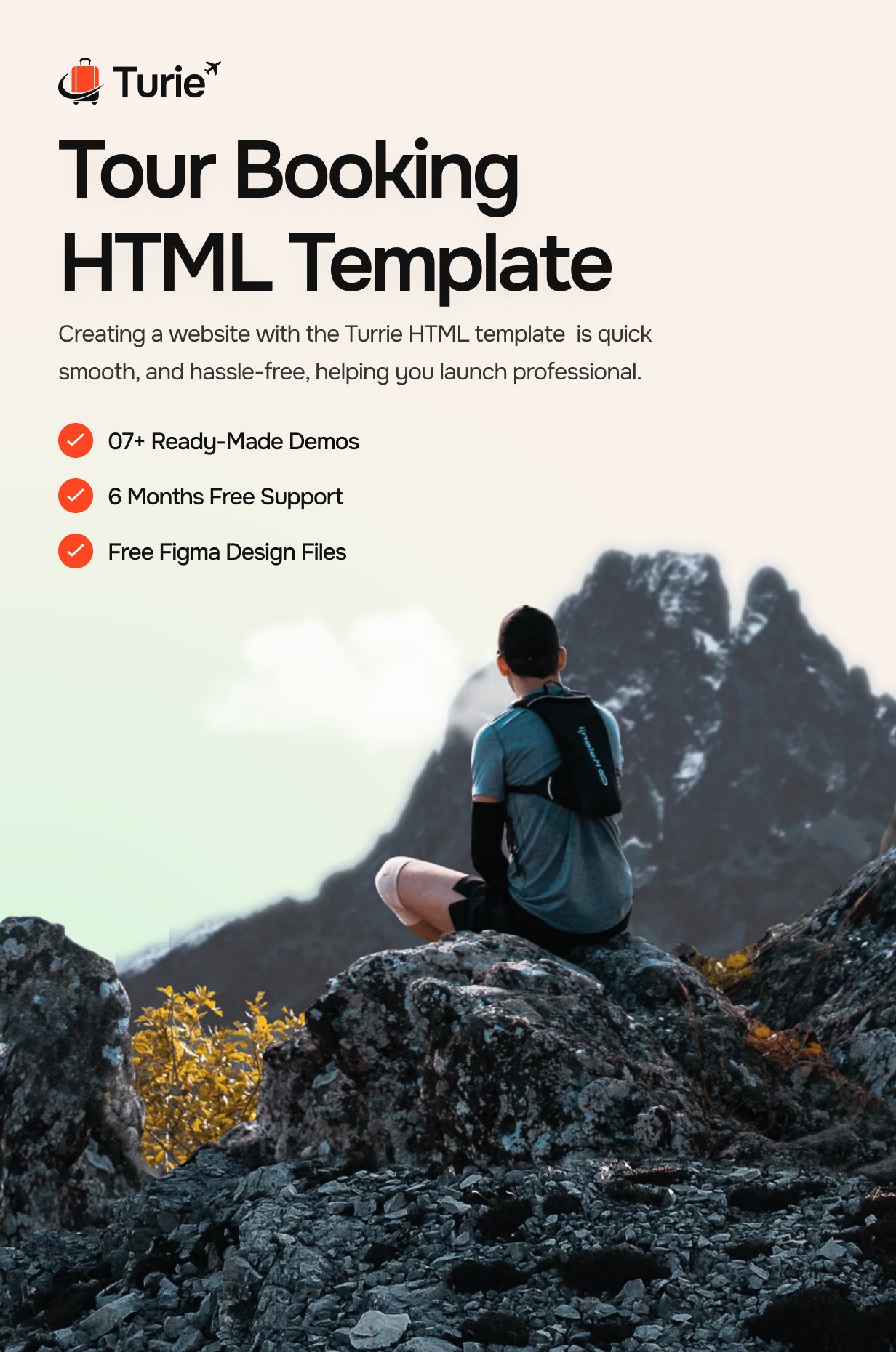 Turie – Travel & Tour Booking HTML Template