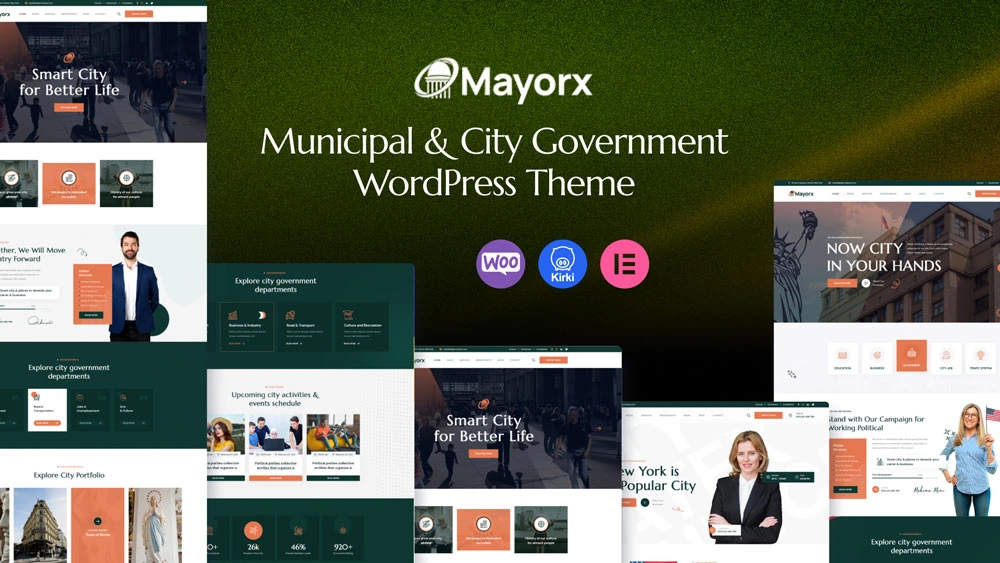 Mayorx – Municipal & City Government WordPress Theme
