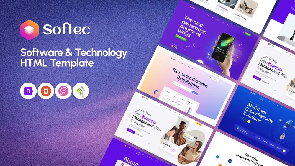 Softec html - Softec - Software & Technology HTML Template