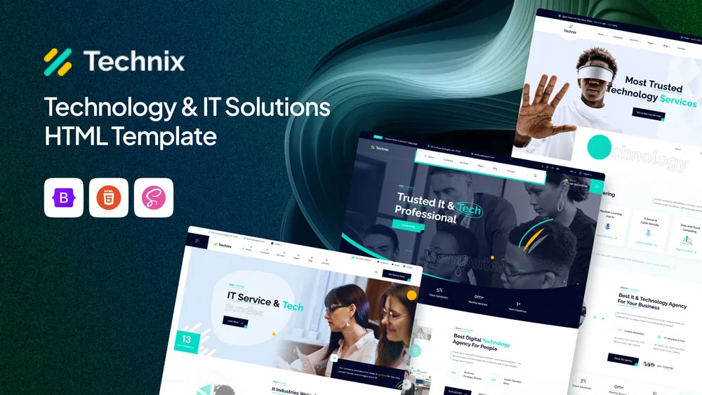 - Technix - Technology & IT Solutions HTML Template