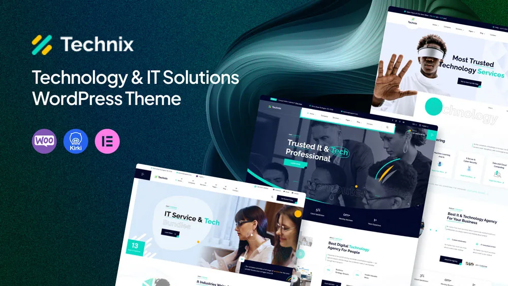 Technix - Technology & IT Solutions WordPress Theme