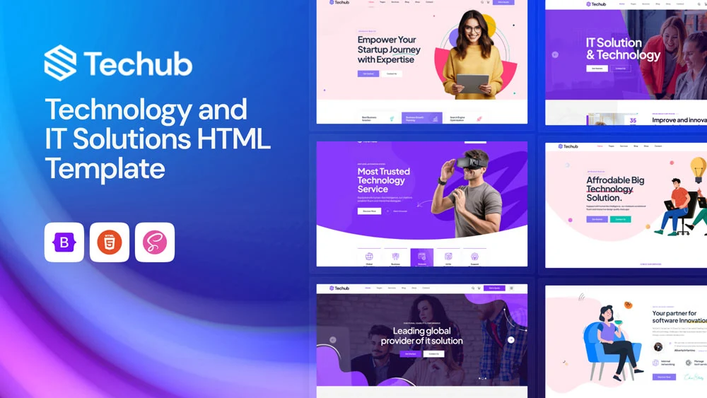 Techub HTML - Techub – Technology & IT Solutions HTML Template
