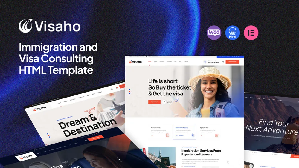 Visaho html - Visaho – Immigration and Visa Consulting HTML Template