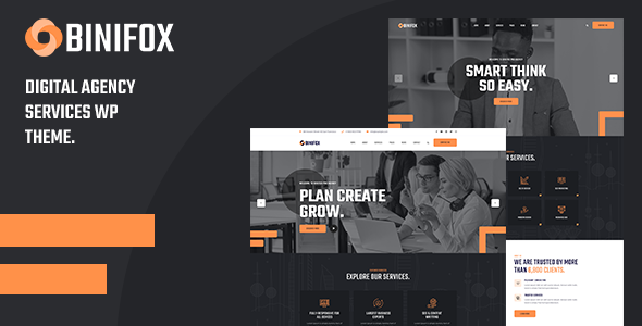 Best 11 Digital Agency WordPress Themes for Startups and Professionals 5 preview. large preview 1 - Best 11 Digital Agency WordPress Themes for Startups and Professionals