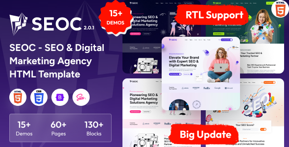 10 Professional SEO Agency WordPress Themes 2026 5 preview. large preview 3 - 10 Professional SEO Agency WordPress Themes 2026