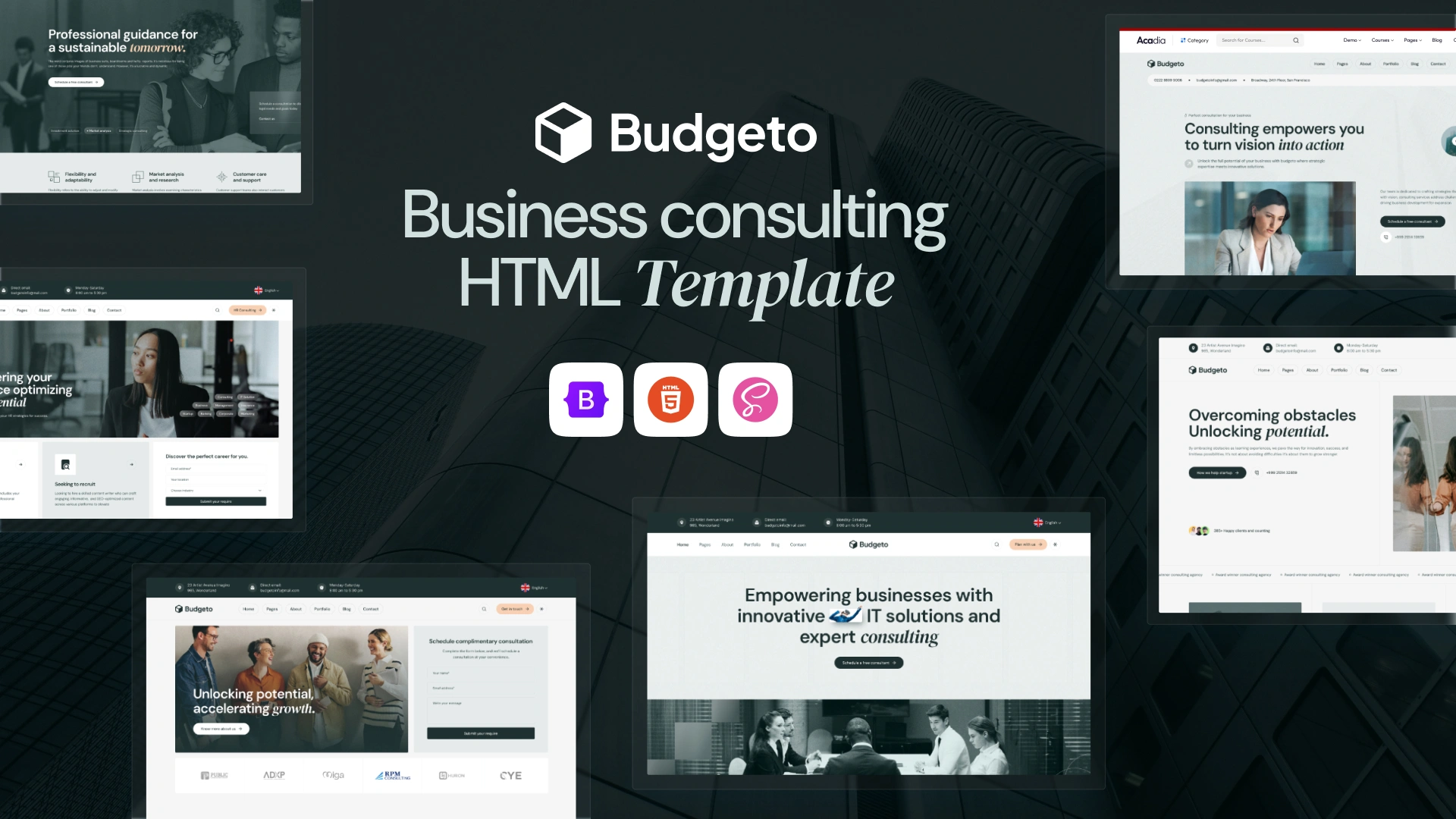 Budgeto HTML - Budgeto - Business Consulting HTML Template