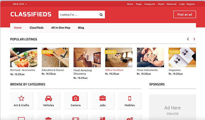 Classifieds Classified Ads WordPress Theme 2 e1784669871913 - Top 12 Classified Ads WordPress Themes for Any Listing Website (2026)