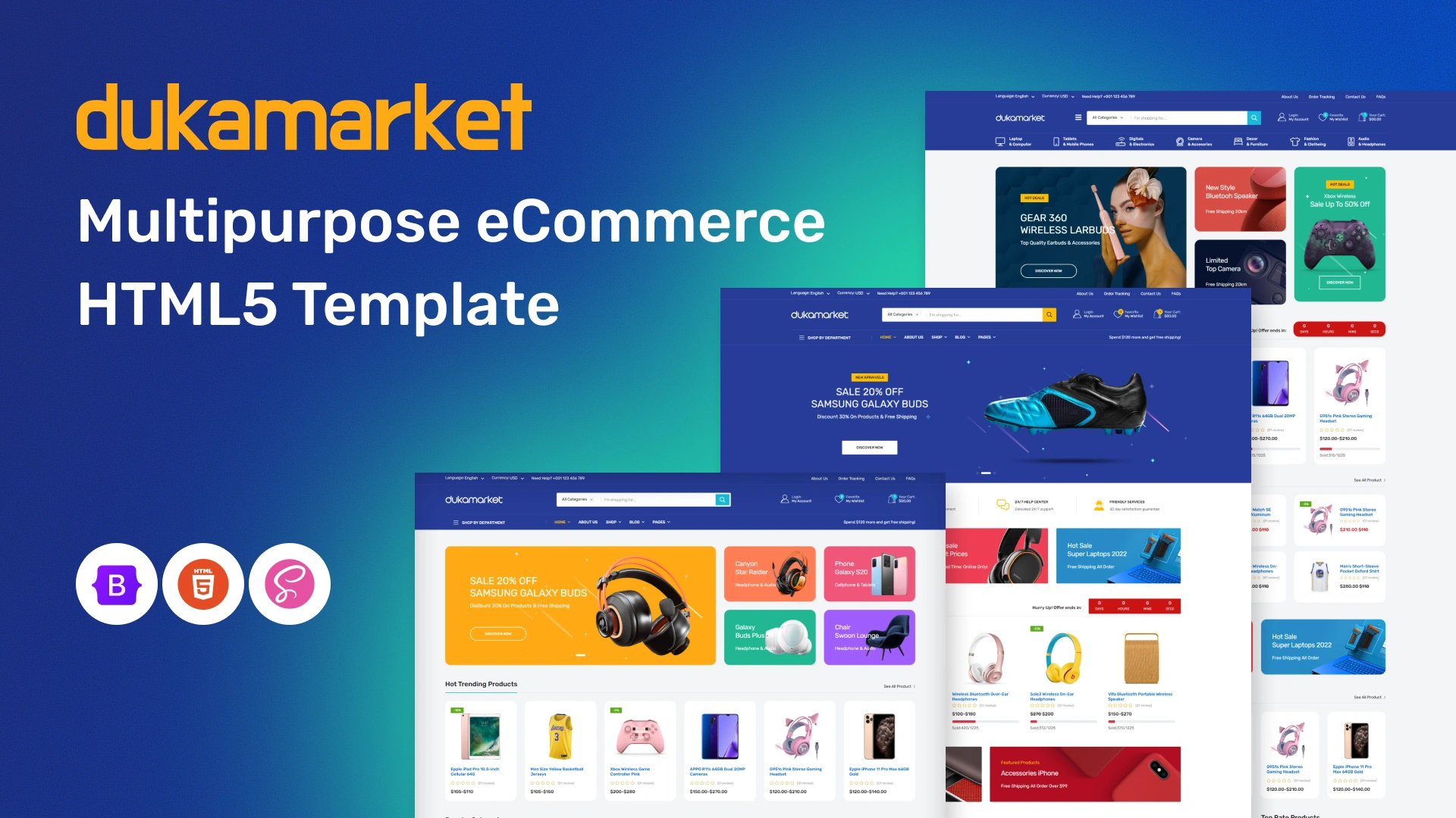 Dukamarket HTML - DukaMarket - Multipurpose eCommerce HTML5 Template