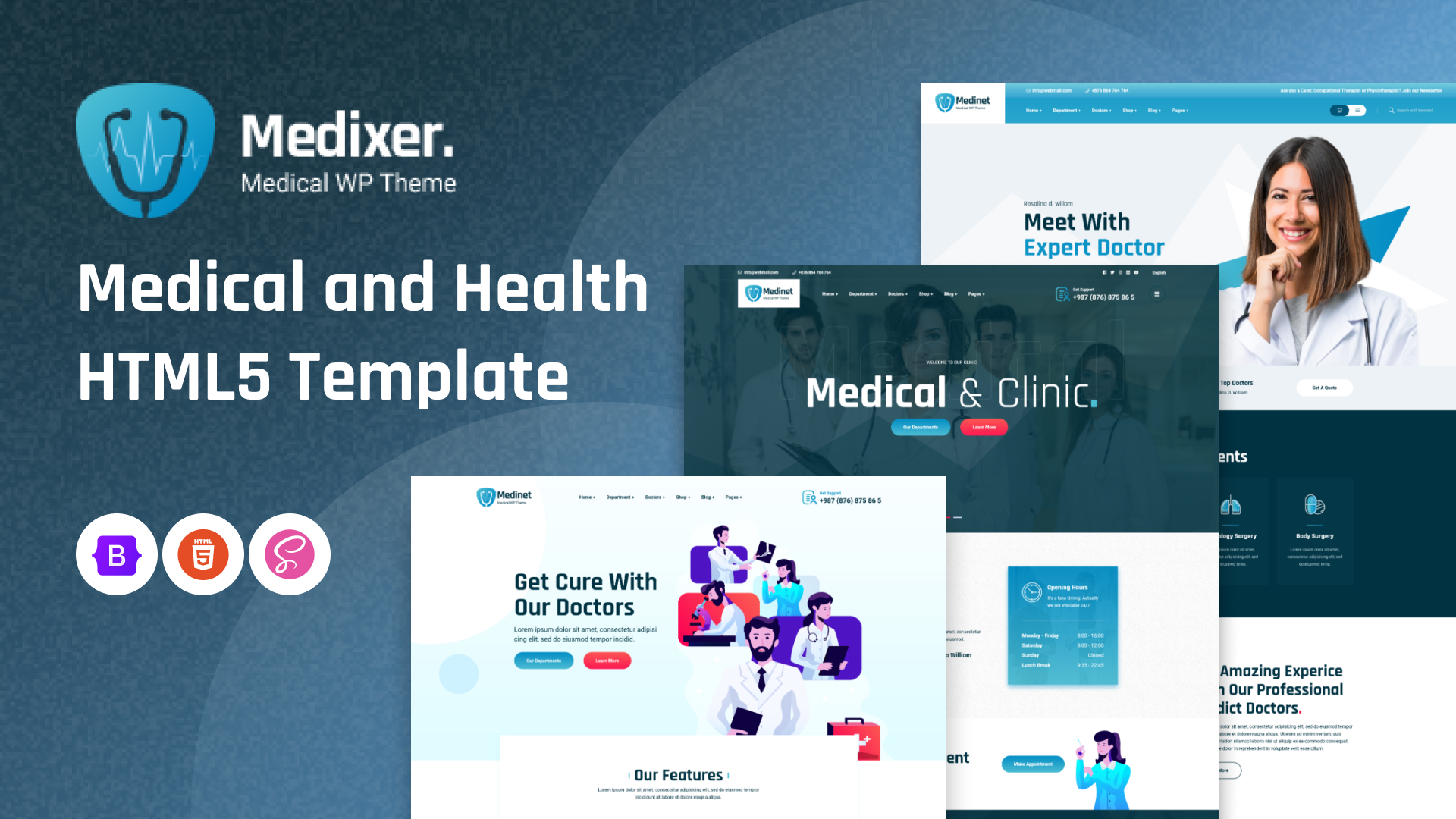 - Medixer - Medical and Health HTML5 Template