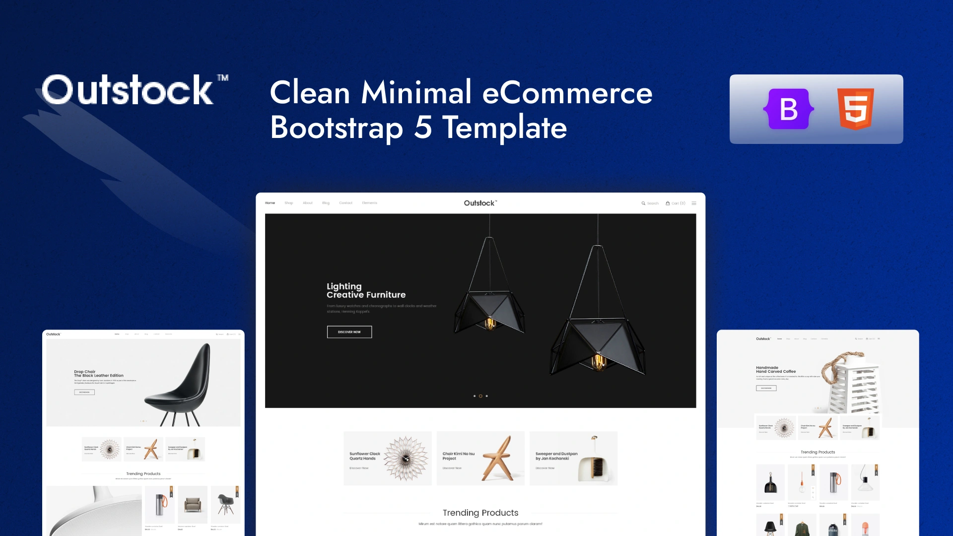 Outstock Bootstrap 5 - Outstock - Clean Minimal eCommerce Bootstrap 5 Template