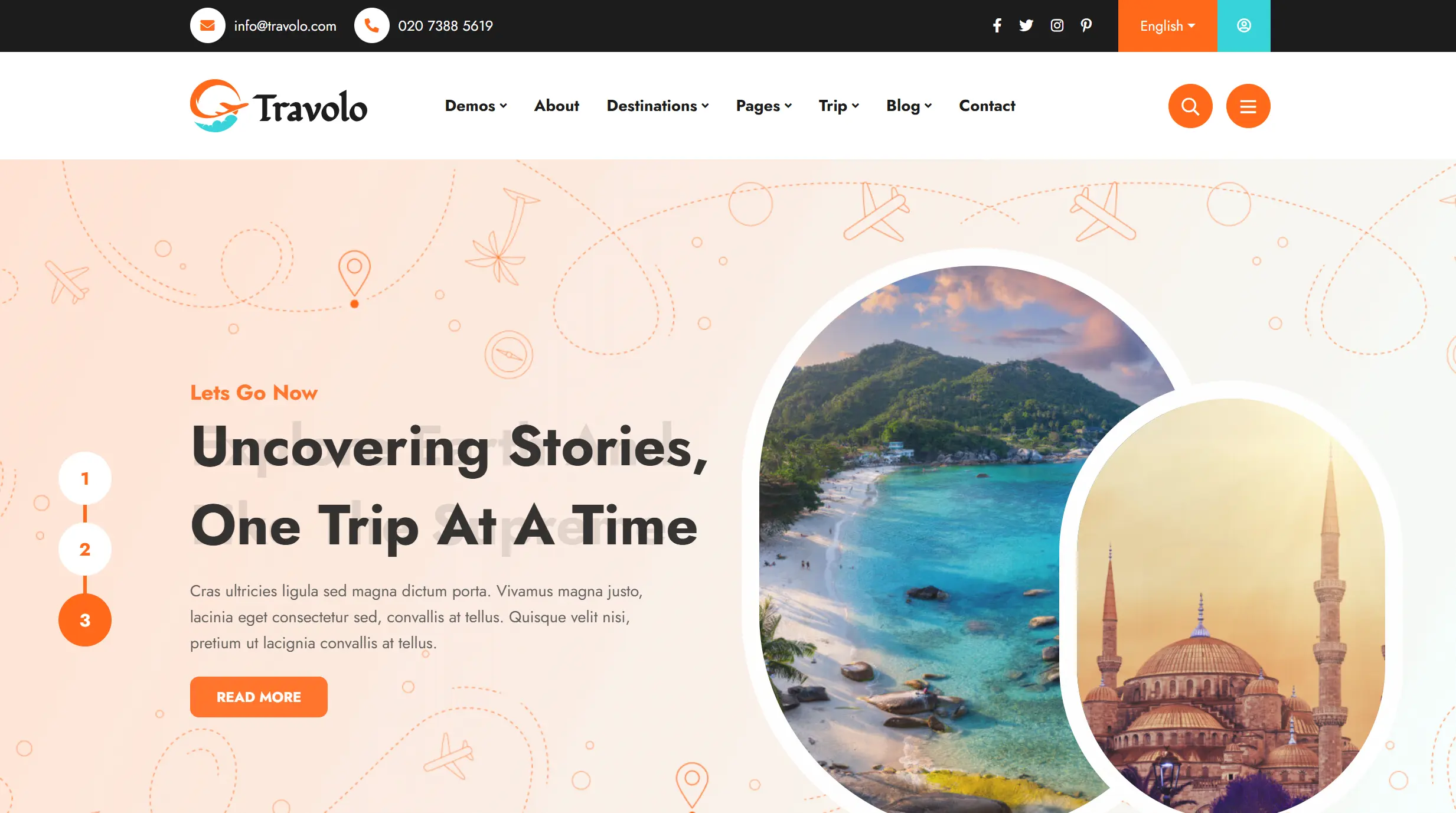 10 Best Travel Agency WordPress Themes for 2026 (Expert Picks & Comparison) 7 Screenshot 13 - 10 Best Travel Agency WordPress Themes for 2026 (Expert Picks & Comparison)