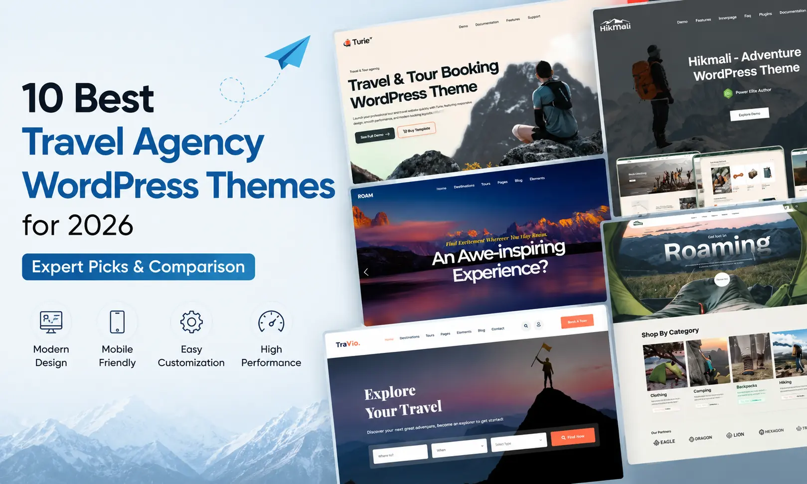 travel agency wordpress theme - 10 Best Travel Agency WordPress Themes for 2026 (Expert Picks & Comparison)